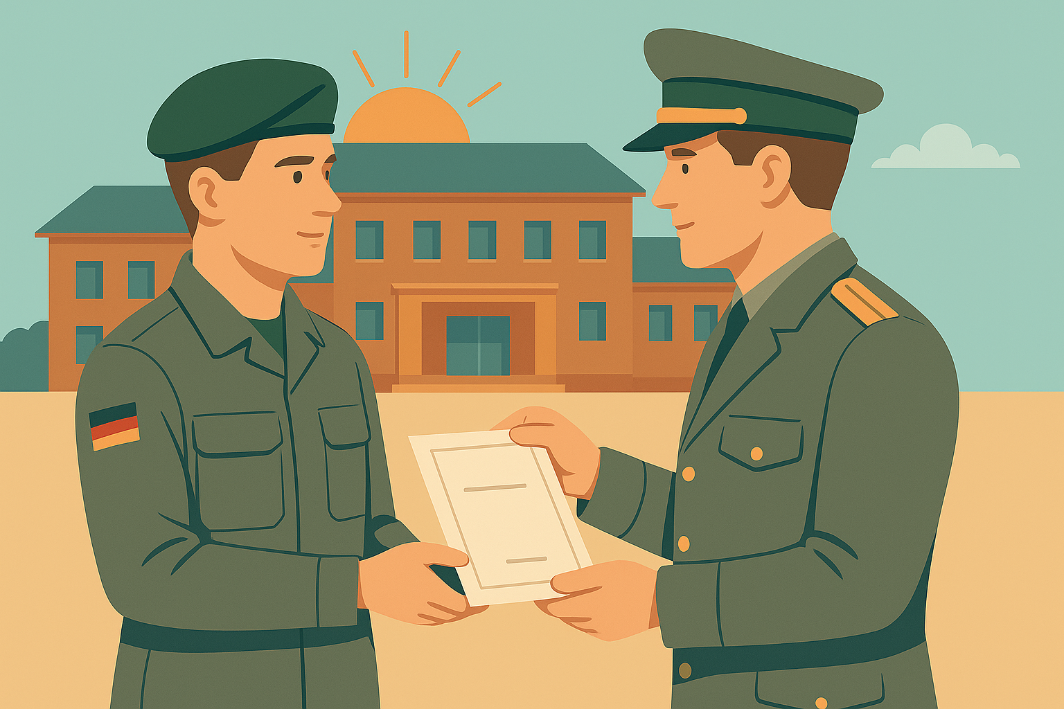 Vom Soldaten auf Zeit zum Berufssoldaten